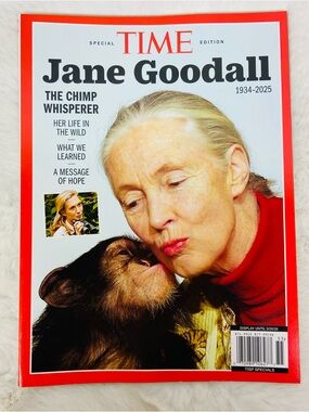 Special Time Edition Jane Goodall the chimp whisperer magazine